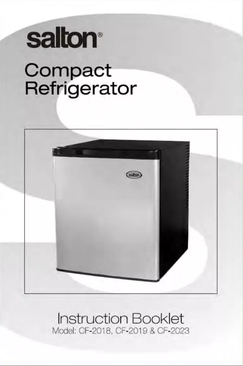 Página 1 del manual Manual de usuario Salton CF2023