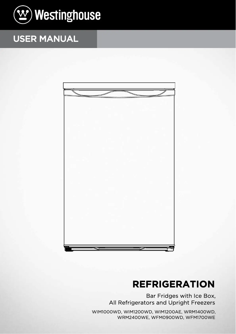 Imagen de la primera página del manual del dispositivo WFM0900WD