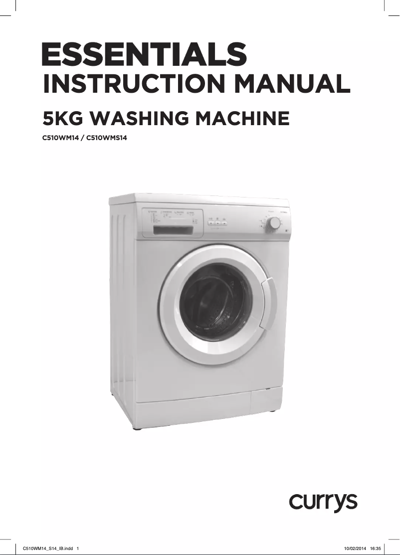 Imagen de la primera página del manual del dispositivo C510WMS14