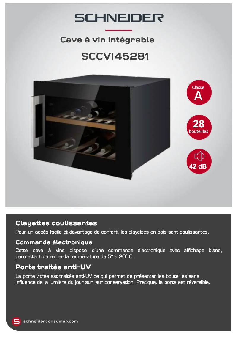 Página 1 del manual Manual de usuario Schneider SCCVI45281