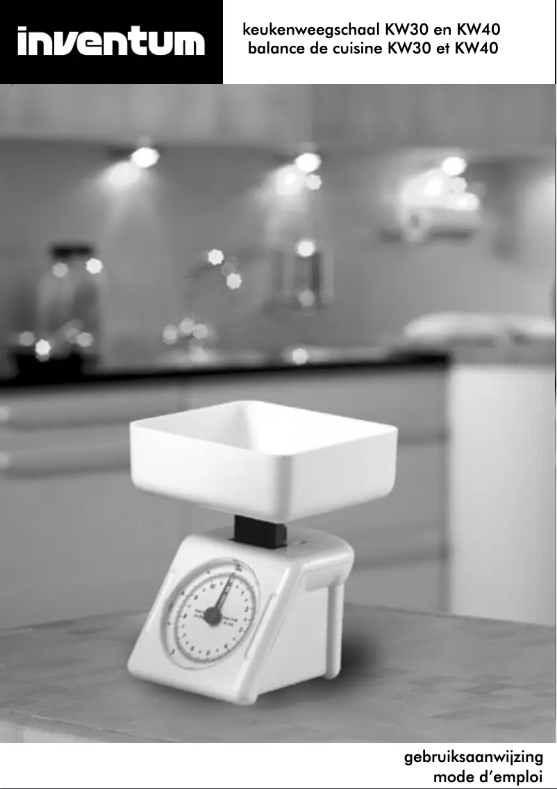 Imagen de la primera página del manual del dispositivo KW30