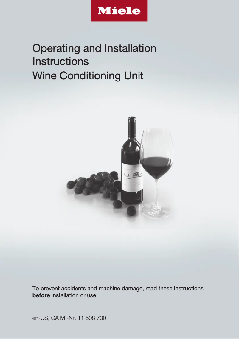 Imagen de la primera página del manual del dispositivo KWT 2672 ViS