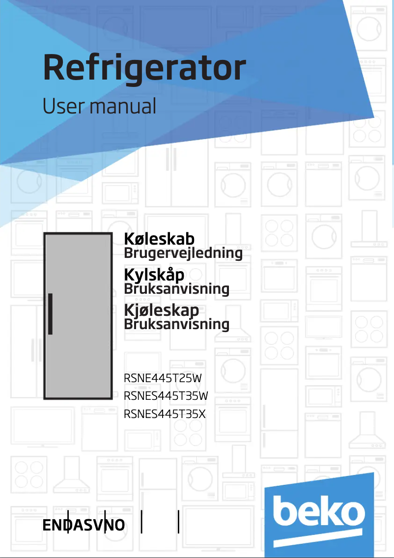 Imagen de la primera página del manual del dispositivo RSNE 445 T25 W