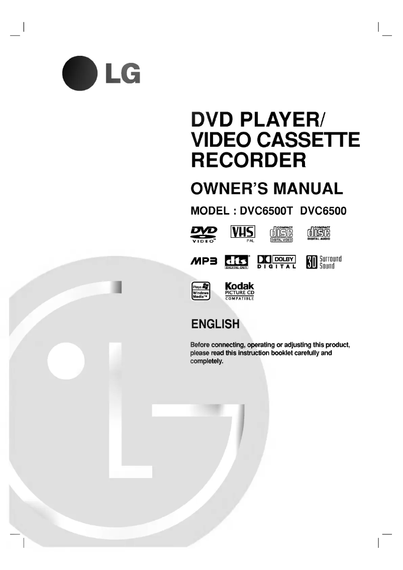 Imagen de la primera página del manual del dispositivo VC650NPK