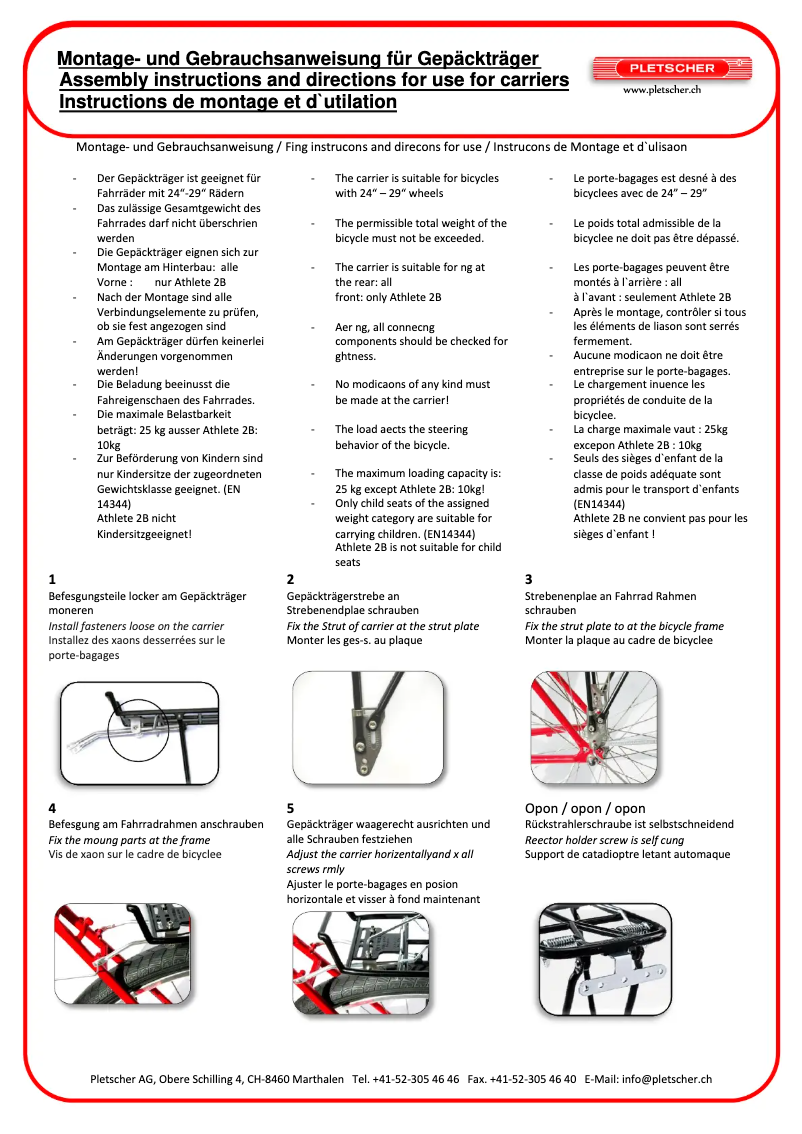 Imagen de la primera página del manual del dispositivo Prisma 53203.00
