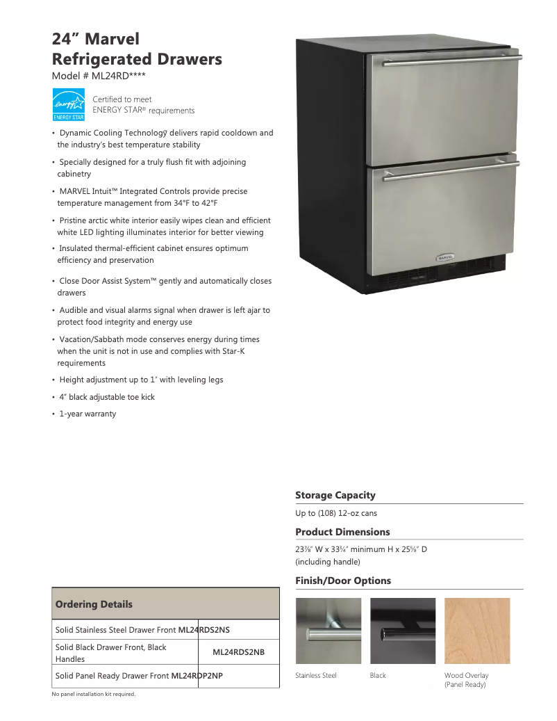 Imagen de la primera página del manual del dispositivo ML24RDS2NB