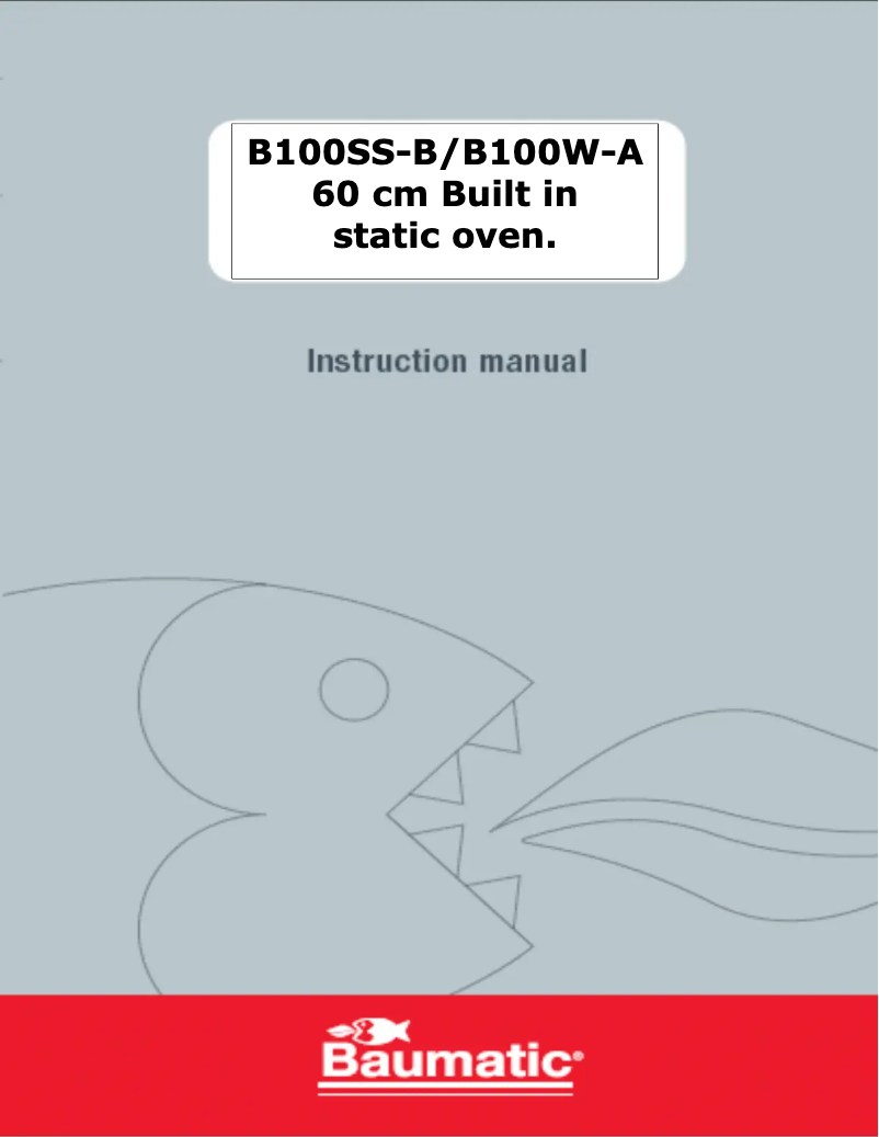 Imagen de la primera página del manual del dispositivo B100SS