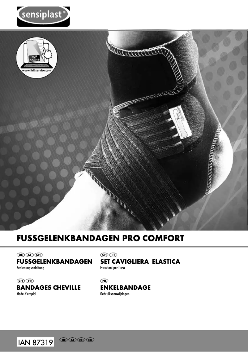 Página 1 del manual Manual de usuario Sensiplast IAN 087319