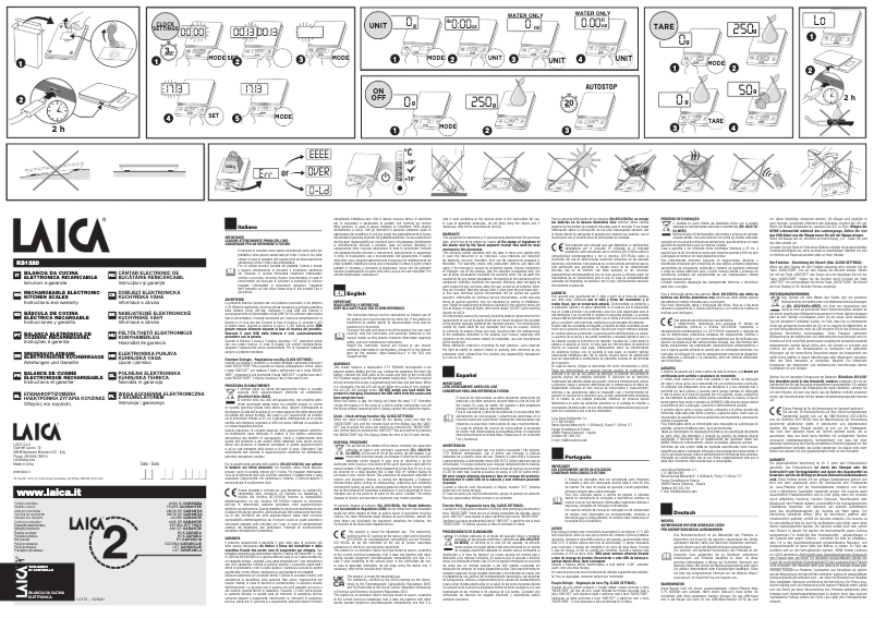 Imagen de la primera página del manual del dispositivo KS1320