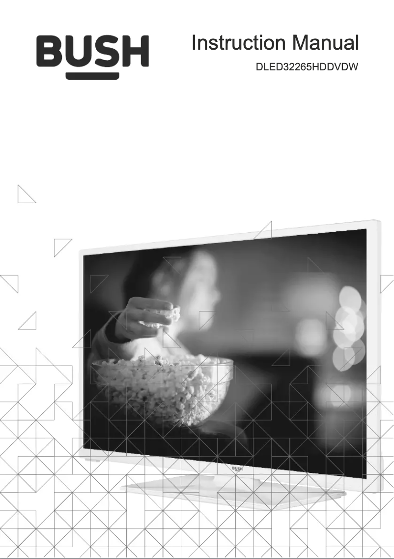 Página 1 del manual Manual de usuario Bush DLED32265HDDVDW