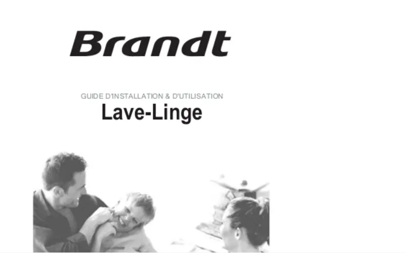 Página 1 del manual Manual de usuario Brandt WFB218QW