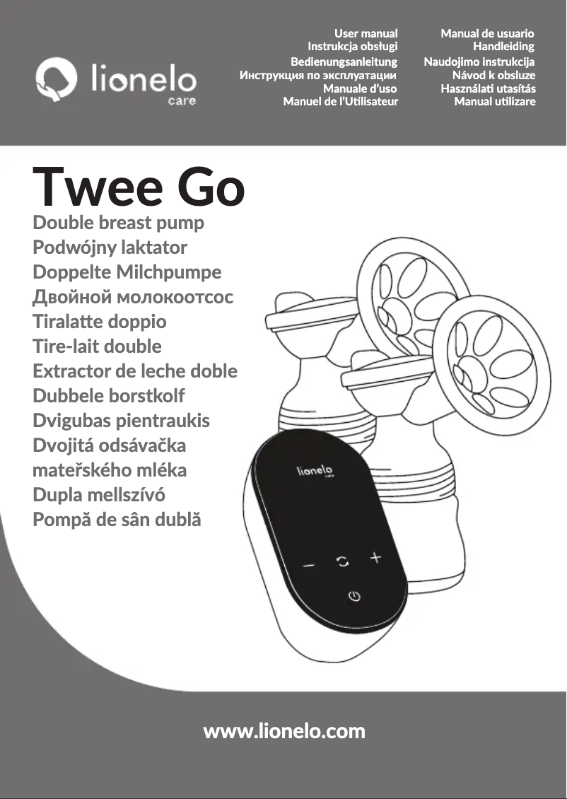 Imagen de la primera página del manual del dispositivo Twee Go