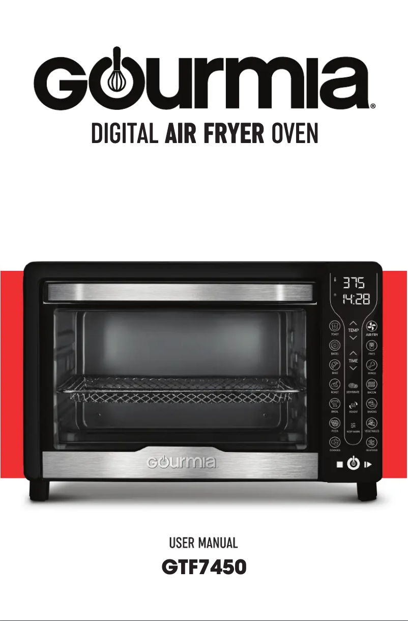 Imagen de la primera página del manual del dispositivo GTF7450