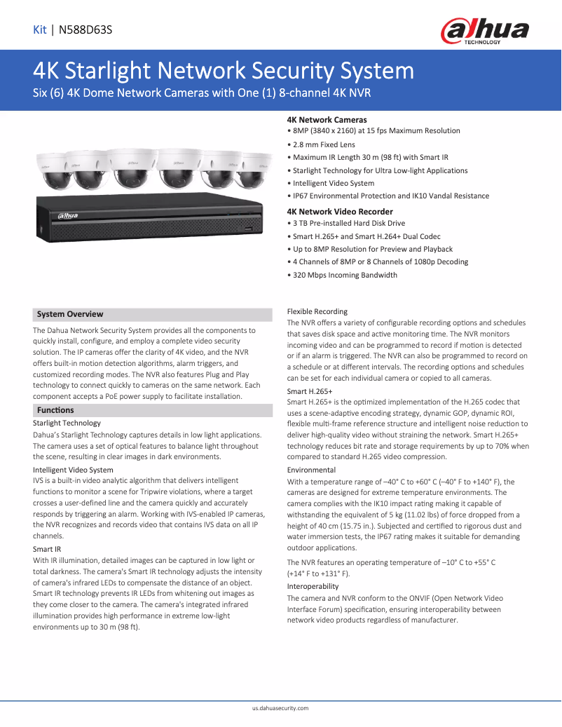 Imagen de la primera página del manual del dispositivo N588D63S