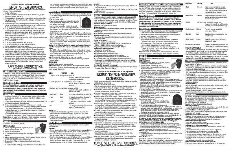 Página 1 del manual Manual de usuario Black & Decker MX3200B