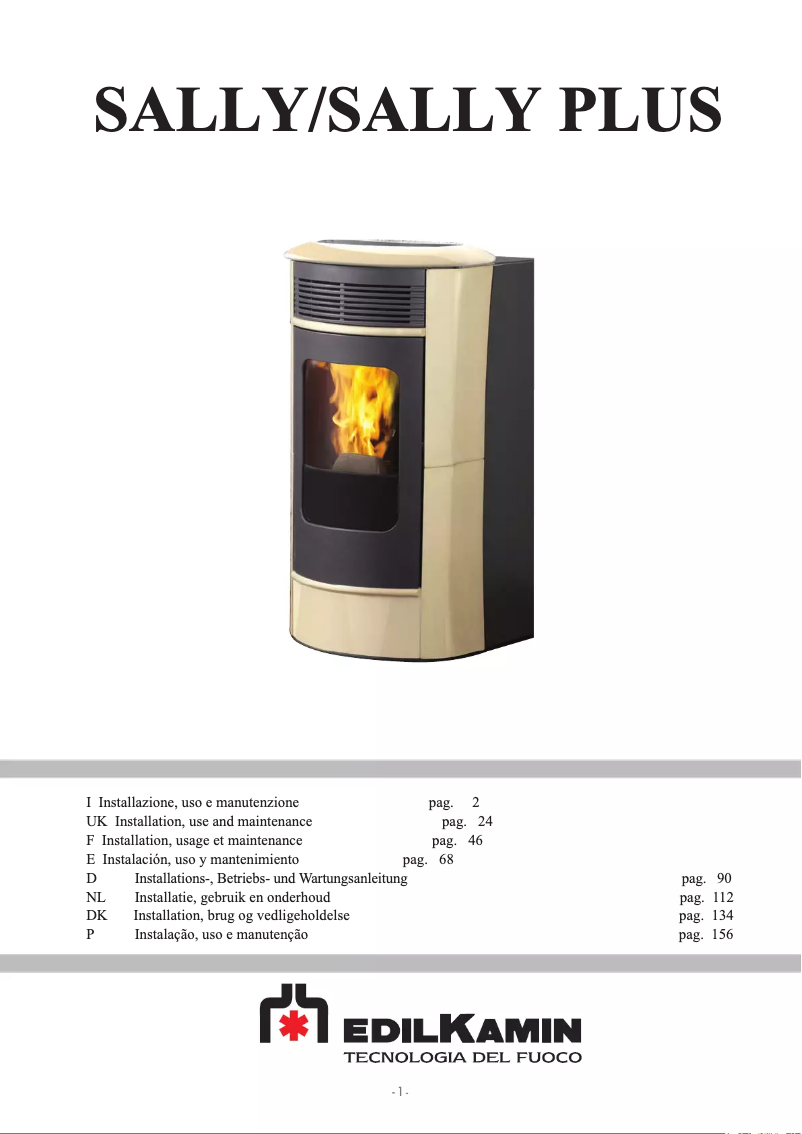 Imagen de la primera página del manual del dispositivo SALLY PLUS