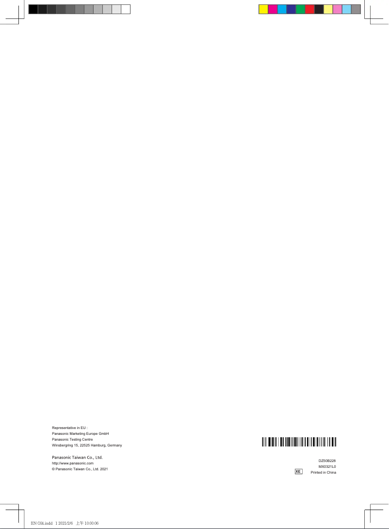 Página 1 del manual Manual de usuario Panasonic SD-R2530