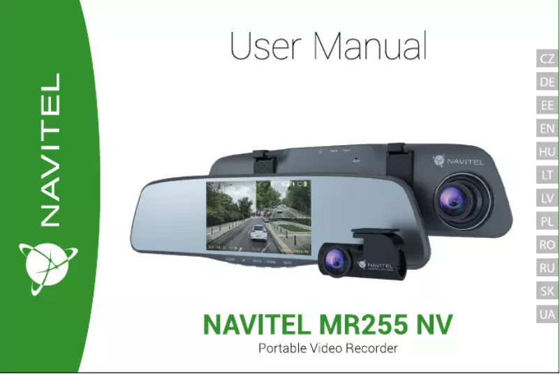 Página 1 del manual Manual de usuario Navitel MR255 NV