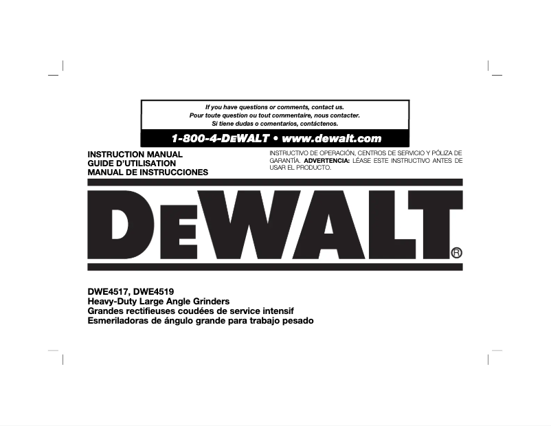Página nº 1 - Manual de usuario DeWalt DCB201-B3