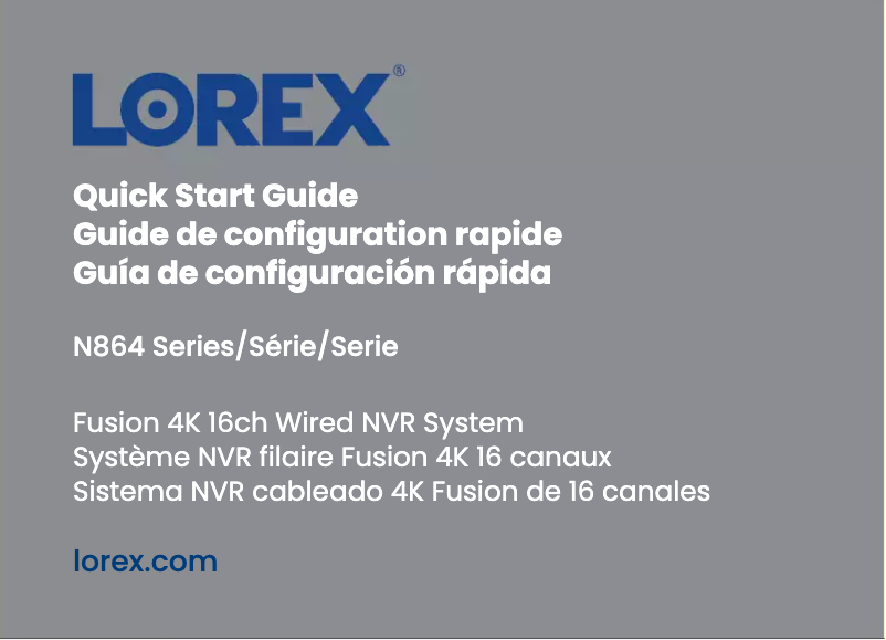 Imagen de la primera página del manual del dispositivo N864A63B