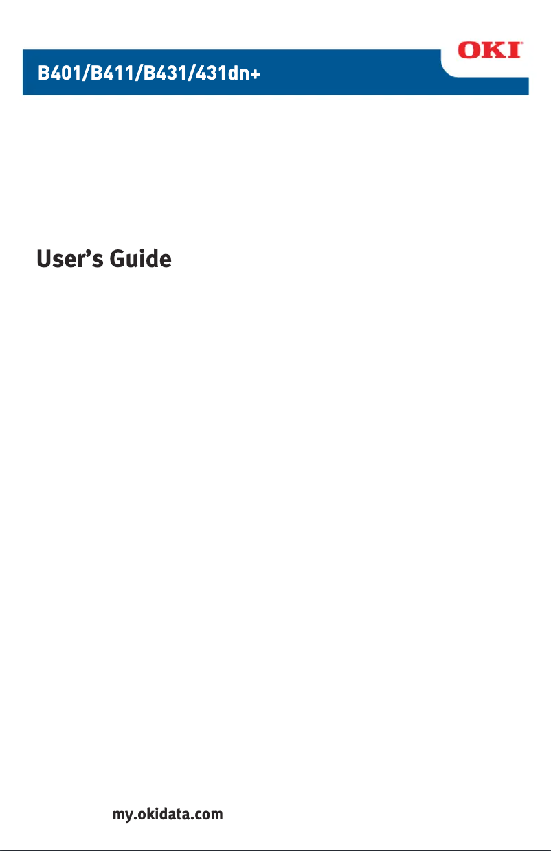 Imagen de la primera página del manual del dispositivo B411d