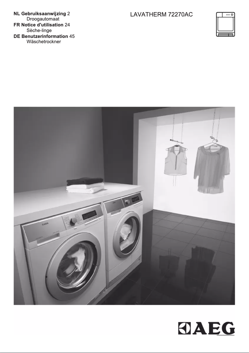 Imagen de la primera página del manual del dispositivo T72270AC