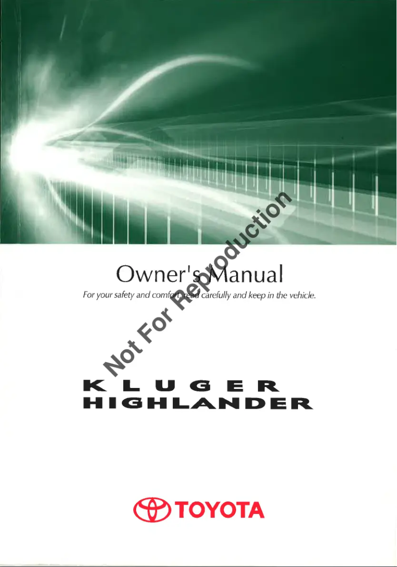 Imagen de la primera página del manual del dispositivo Kluger (2007)