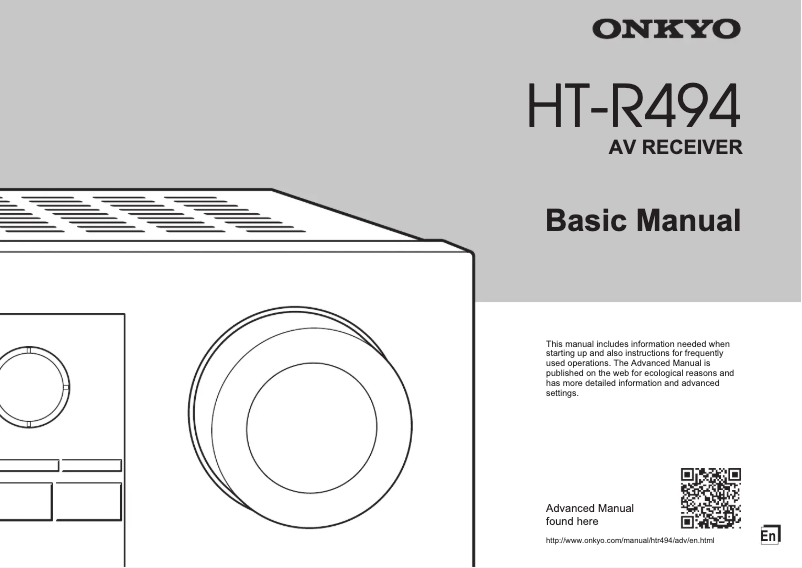 Imagen de la primera página del manual del dispositivo HT-S5910