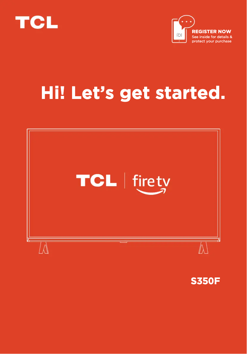 Imagen de la primera página del manual del dispositivo 40S350F