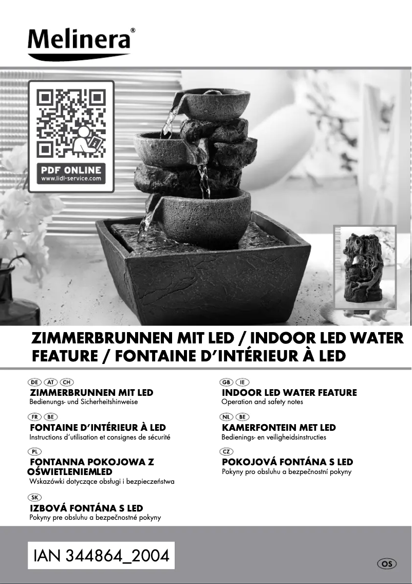 Imagen de la primera página del manual del dispositivo HG00214