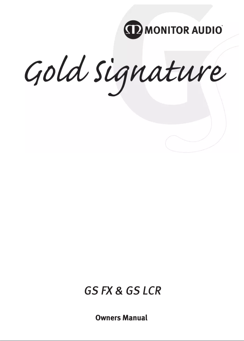 Imagen de la primera página del manual del dispositivo GSLCR