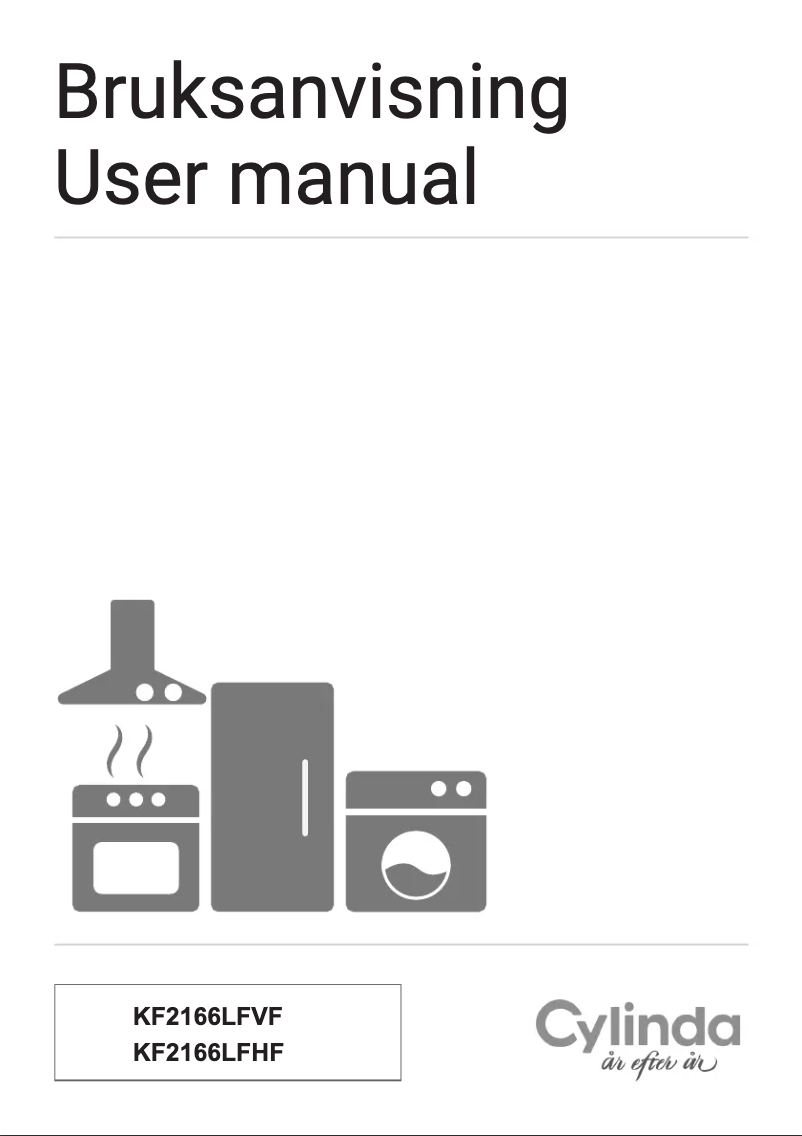 Imagen de la primera página del manual del dispositivo KF2166LFVF