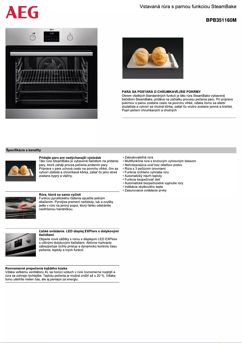 Imagen de la primera página del manual del dispositivo BPB351160M