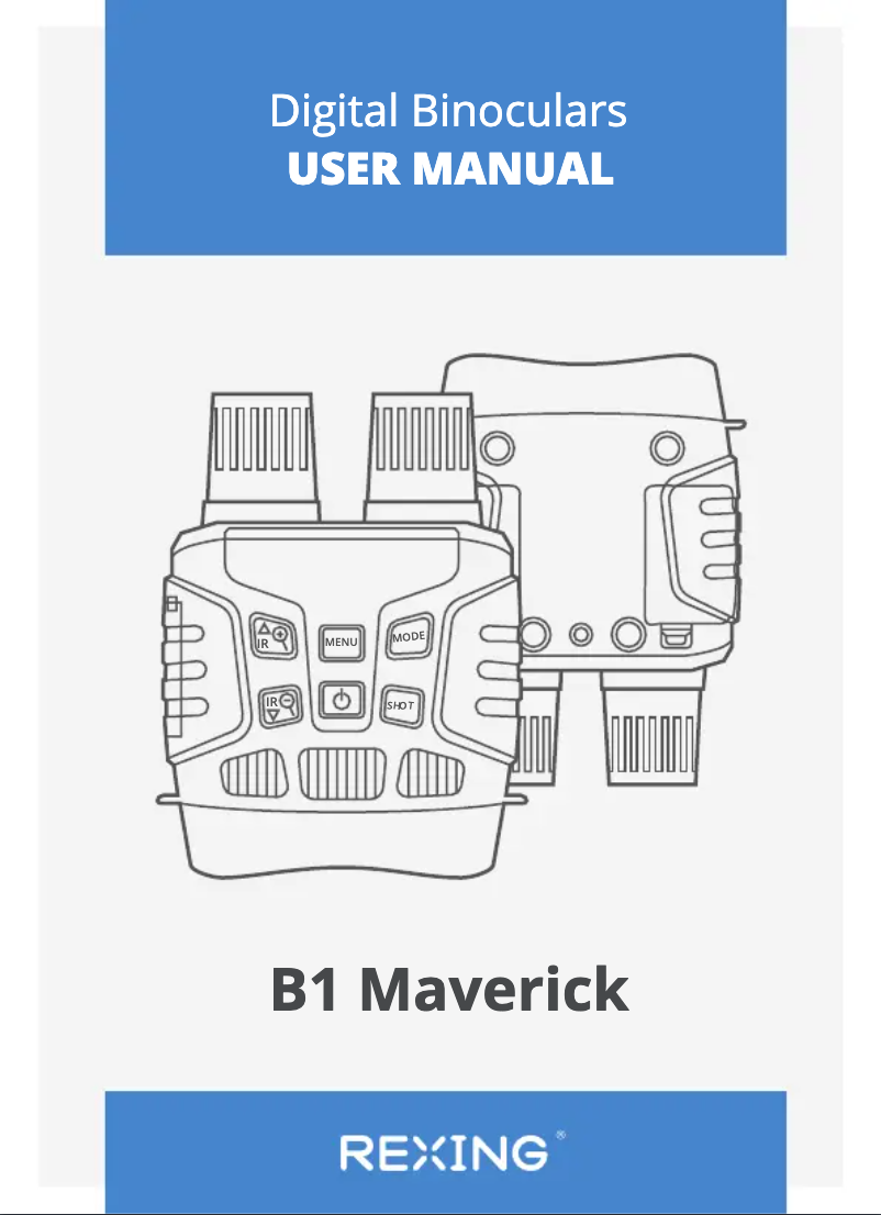 Imagen de la primera página del manual del dispositivo B1 Maverick