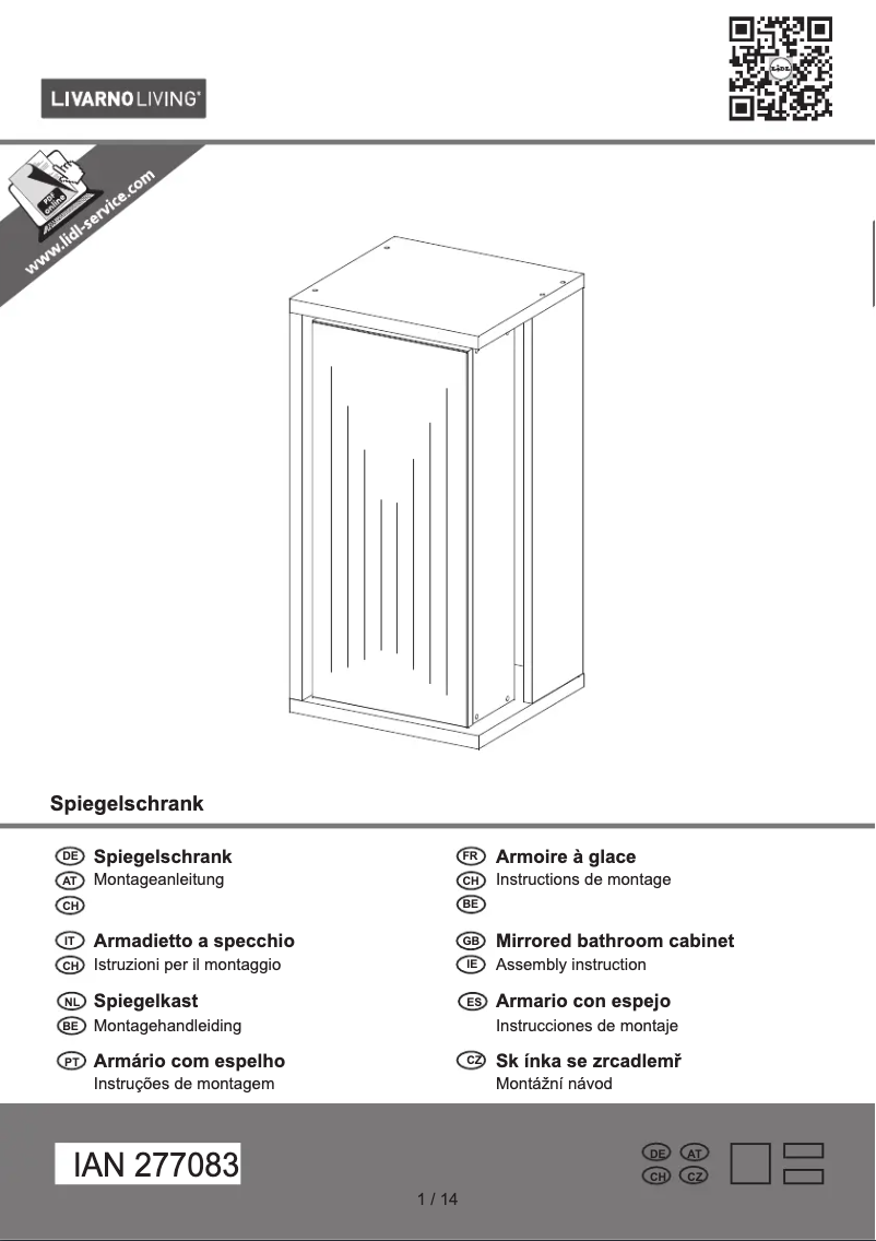 Imagen de la primera página del manual del dispositivo IAN 277083