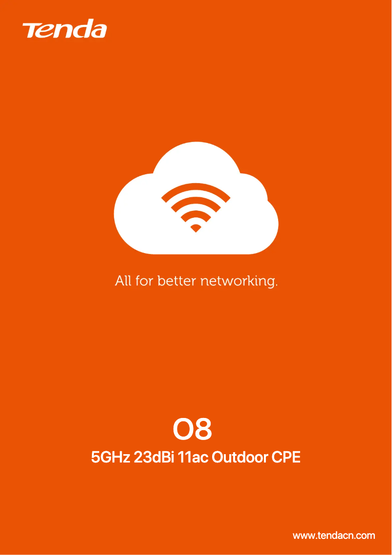 Imagen de la primera página del manual del dispositivo O8
