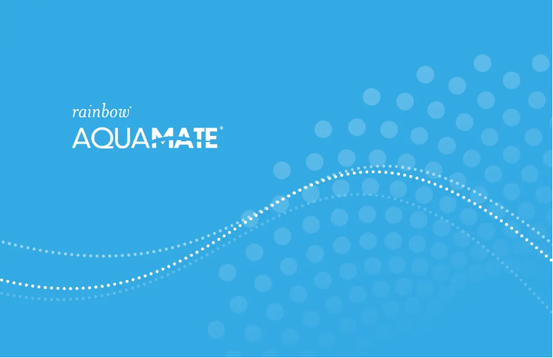 Imagen de la primera página del manual del dispositivo AquaMate SRX