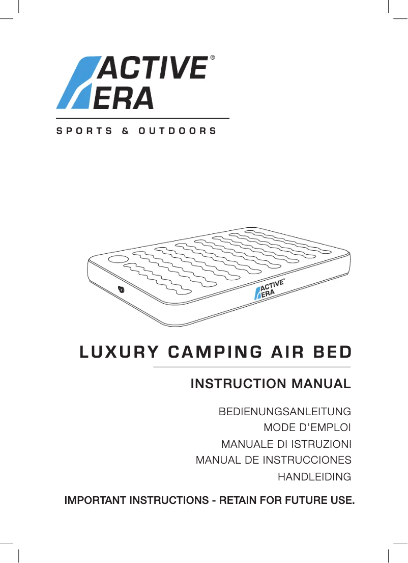 Página 1 del manual Manual de usuario Active Era AE-AB-D05-PE