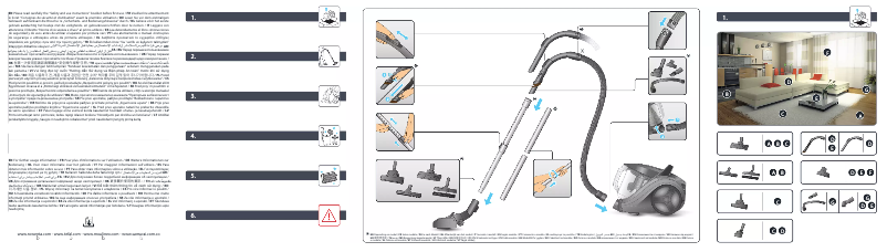 Imagen de la primera página del manual del dispositivo Compact Power XXL RO4871