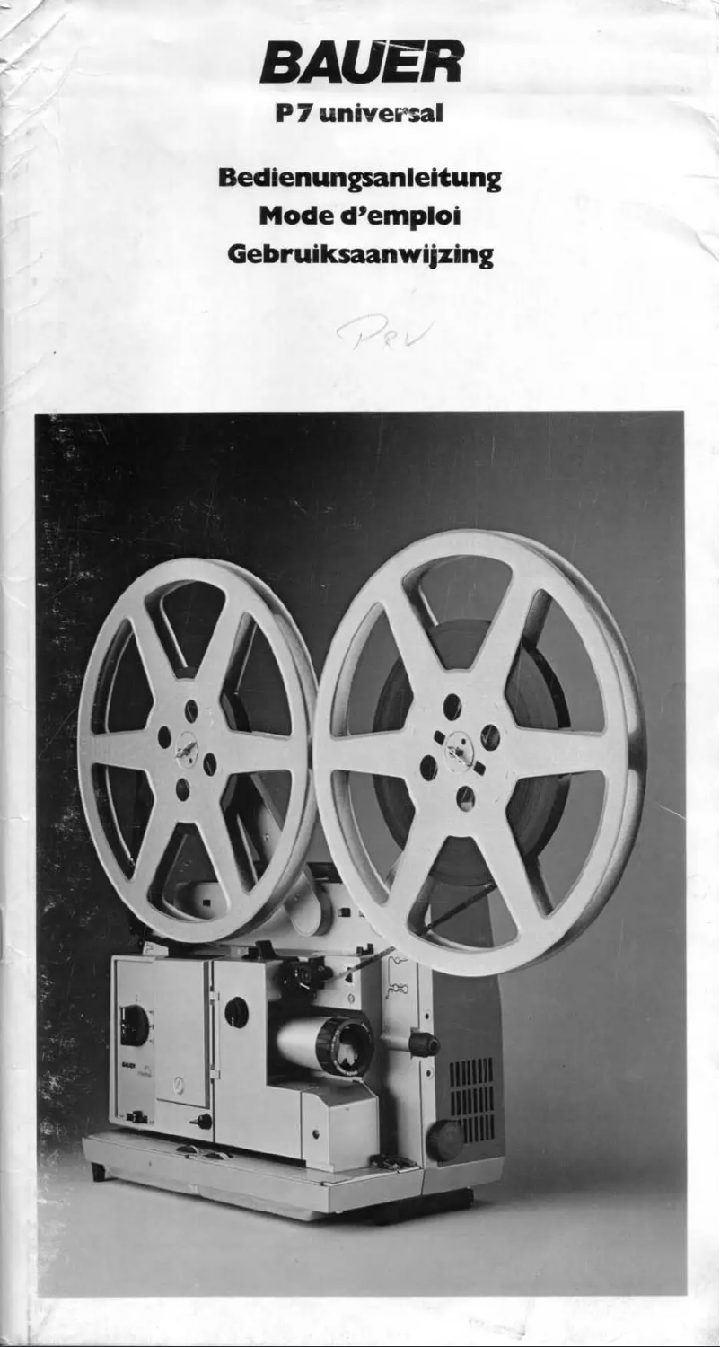 Imagen de la primera página del manual del dispositivo P7 Universal