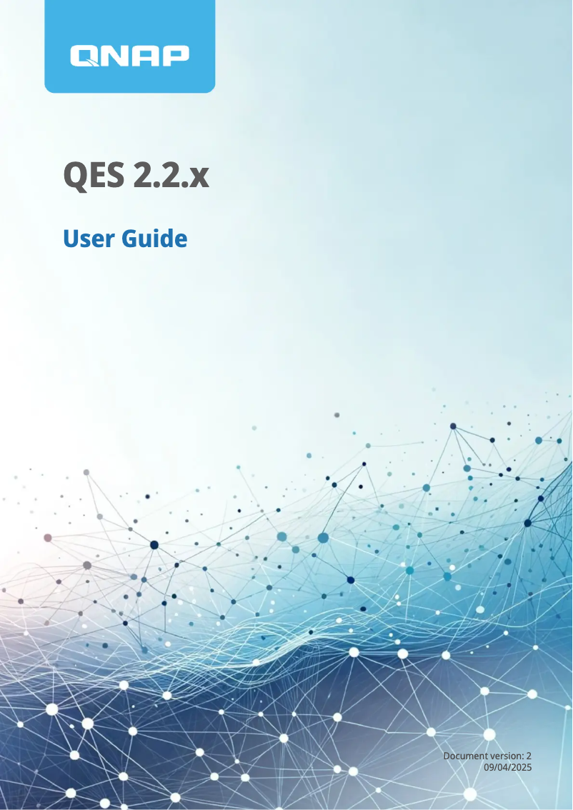 Página 1 del manual Manual de usuario QNAP ES1640DC V2