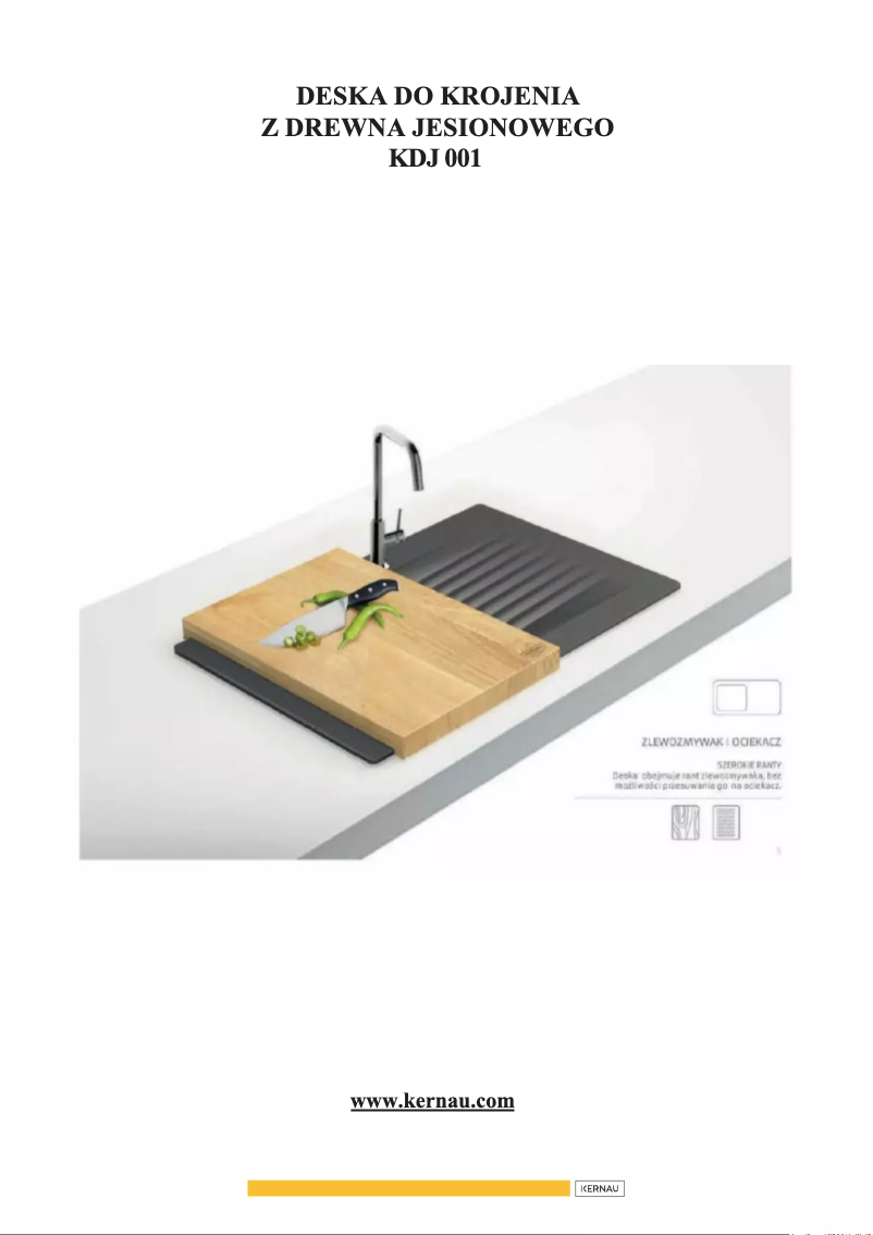 Imagen de la primera página del manual del dispositivo KDJ 001