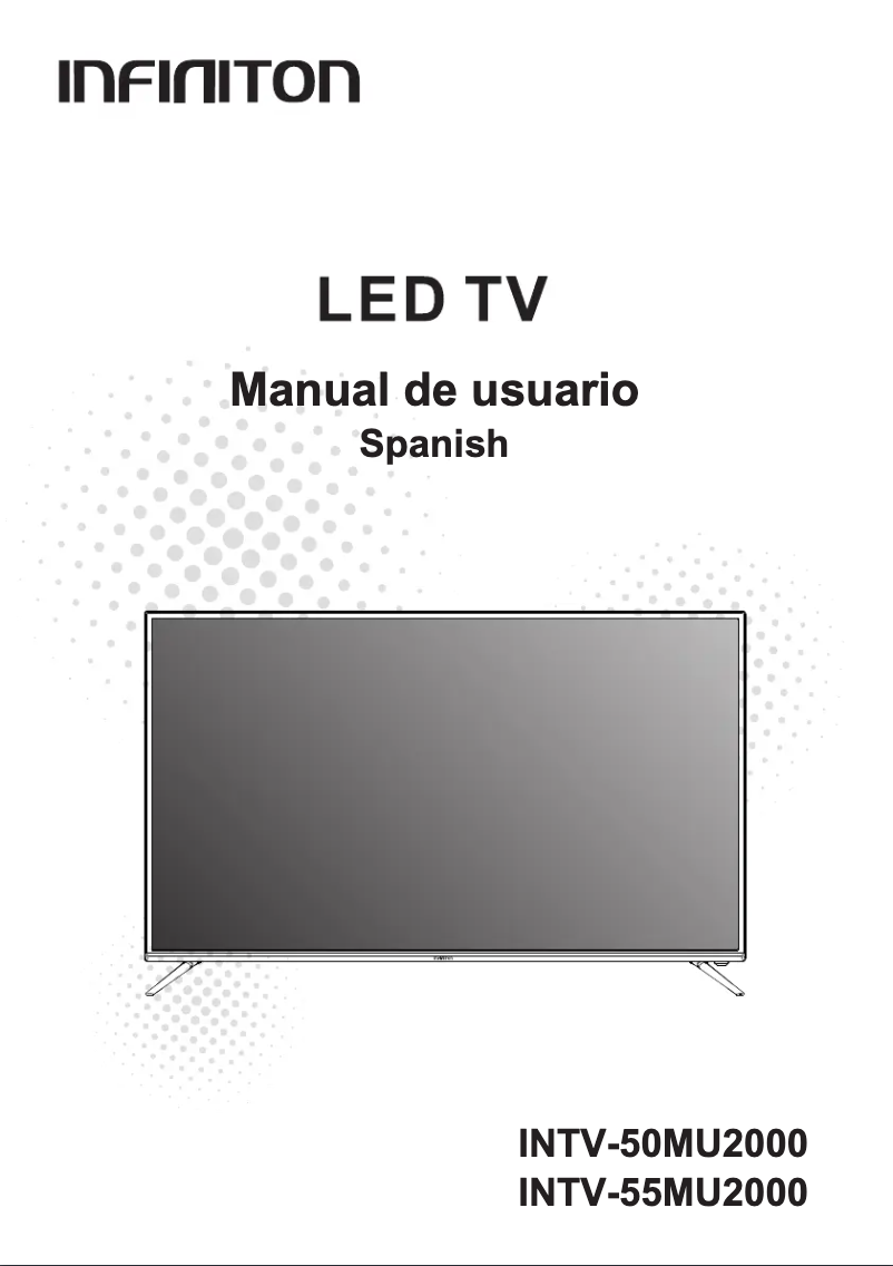 Página 1 del manual Manual de usuario Infiniton INTV-55MU2000