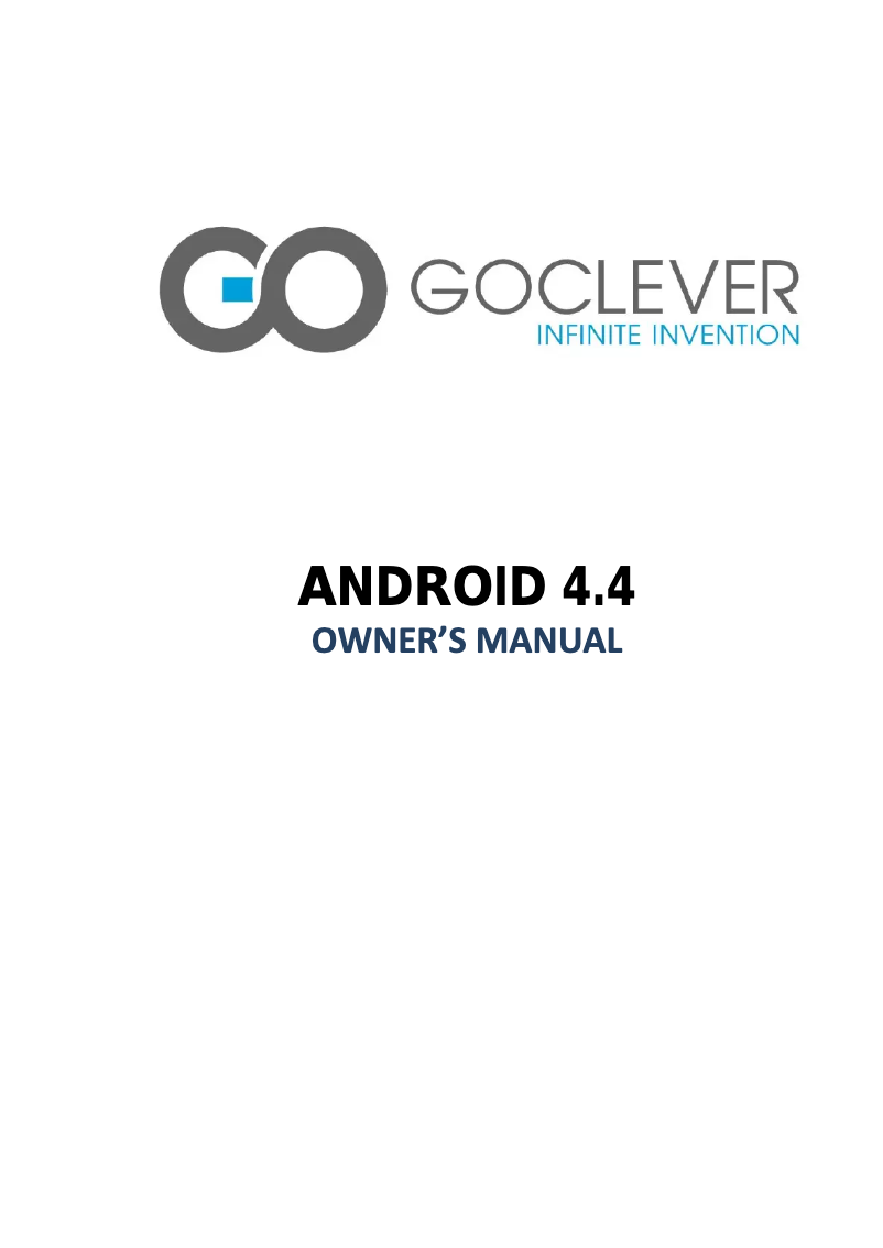 Página 1 del manual Manual de usuario GoClever Quantum 1010 LITE