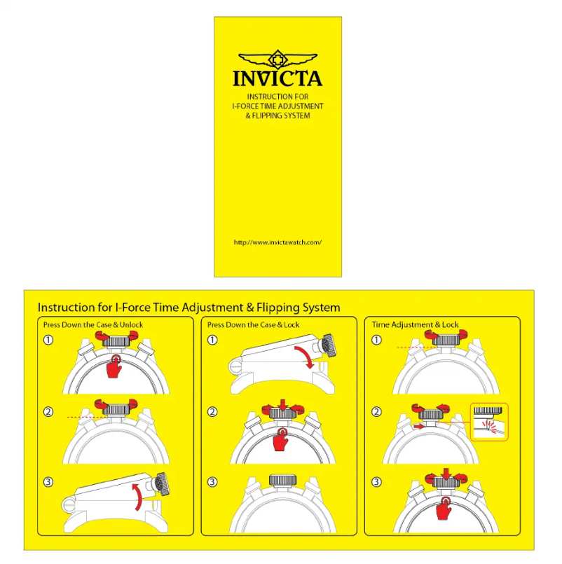 Página 1 del manual Manual de usuario Invicta DC Comics 27903