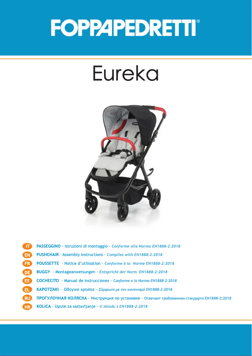 Página 1 del manual Manual de usuario Foppapedretti Eureka