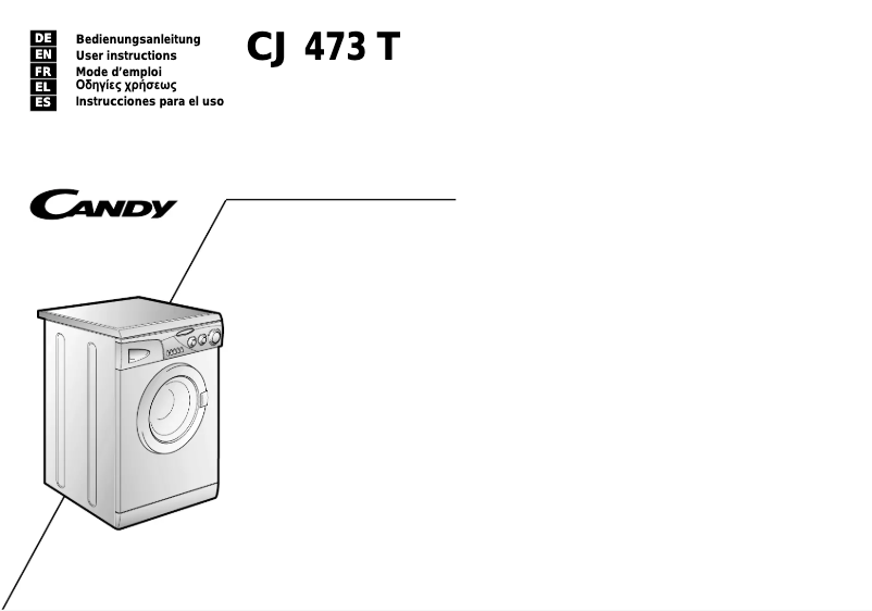 Imagen de la primera página del manual del dispositivo LB CJ 473 T