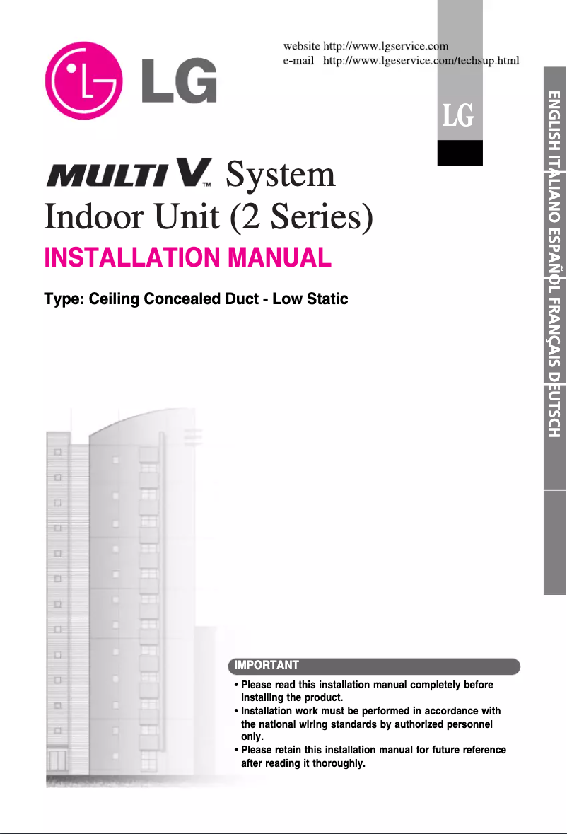 Página 1 del manual Manual de usuario LG JRNU09GB1G2