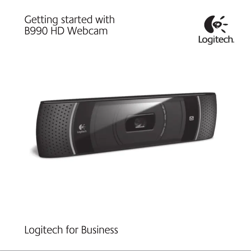 Página nº 1 - Manual de usuario Logitech B990