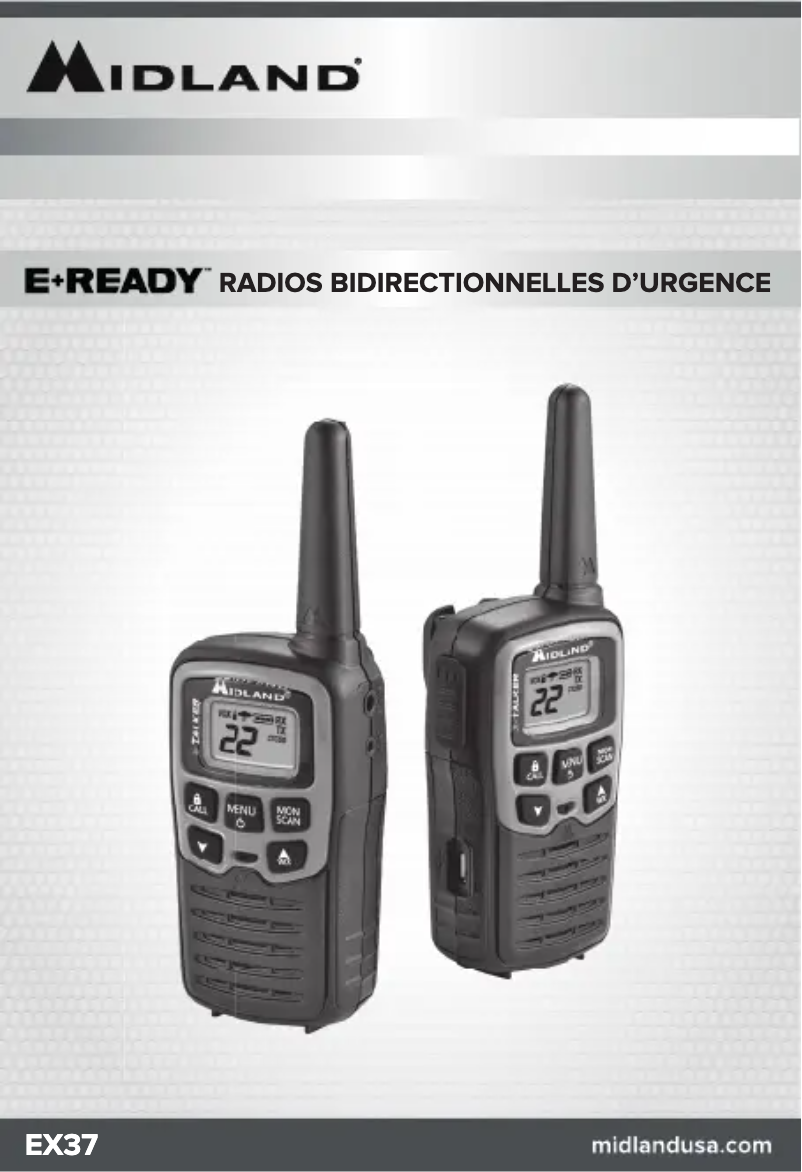 Imagen de la primera página del manual del dispositivo E+READY EX37VP